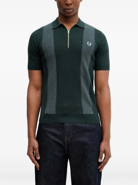 Fred Perry half-zip polo shirt