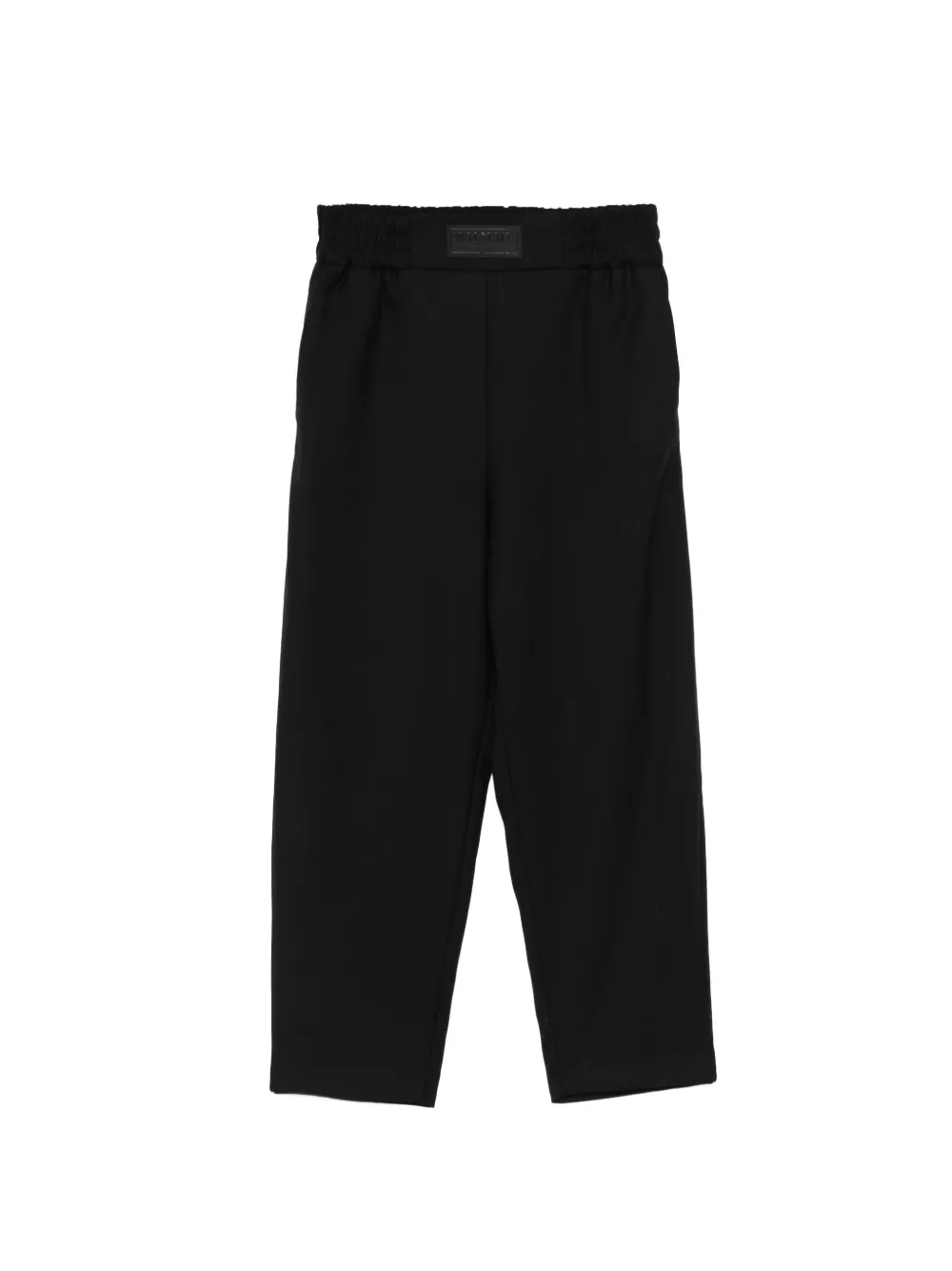 Balmain Kids elasticated-waistband trousers - Nero