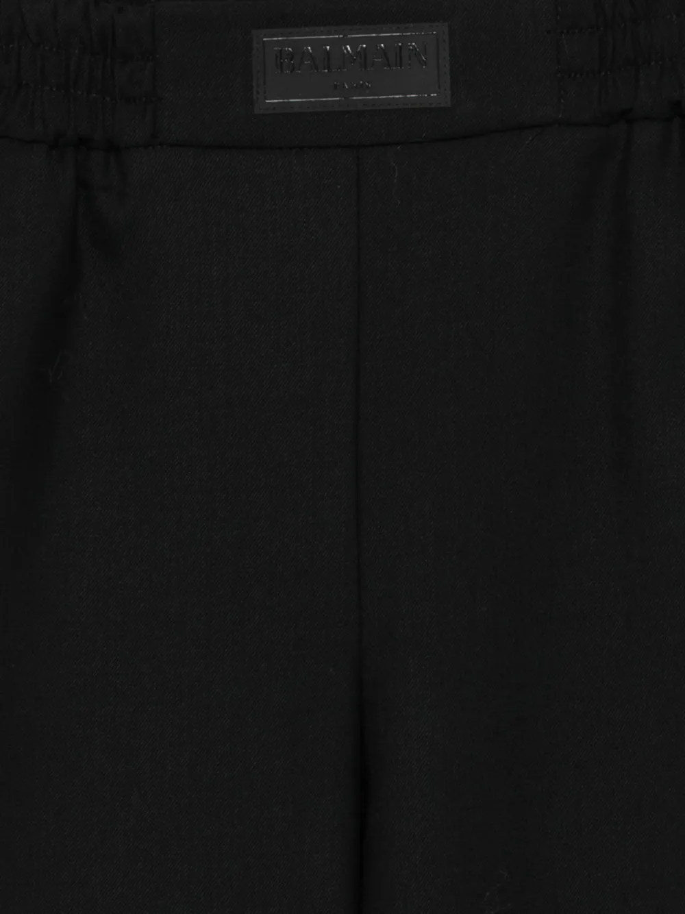 Balmain Kids Broek met elastische tailleband Zwart