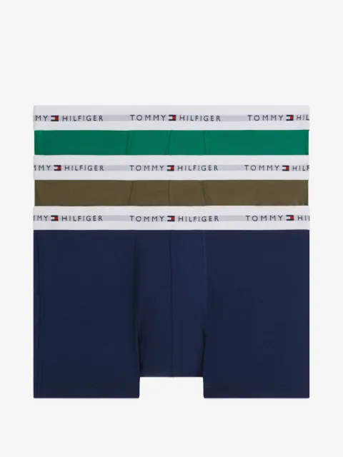 Tommy Hilfiger pack de tres bóxeres con logo en la pretina