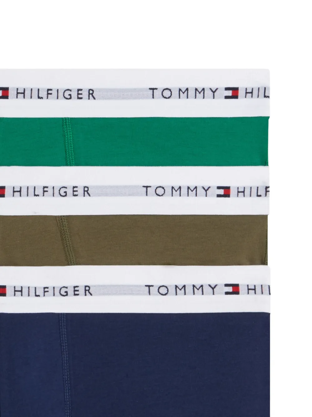 Tommy Hilfiger Drie boxershorts met logoband Blauw