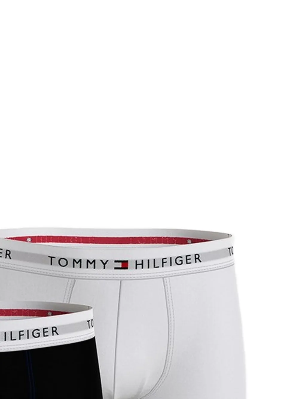 Tommy Hilfiger Drie boxershorts met logoband Wit
