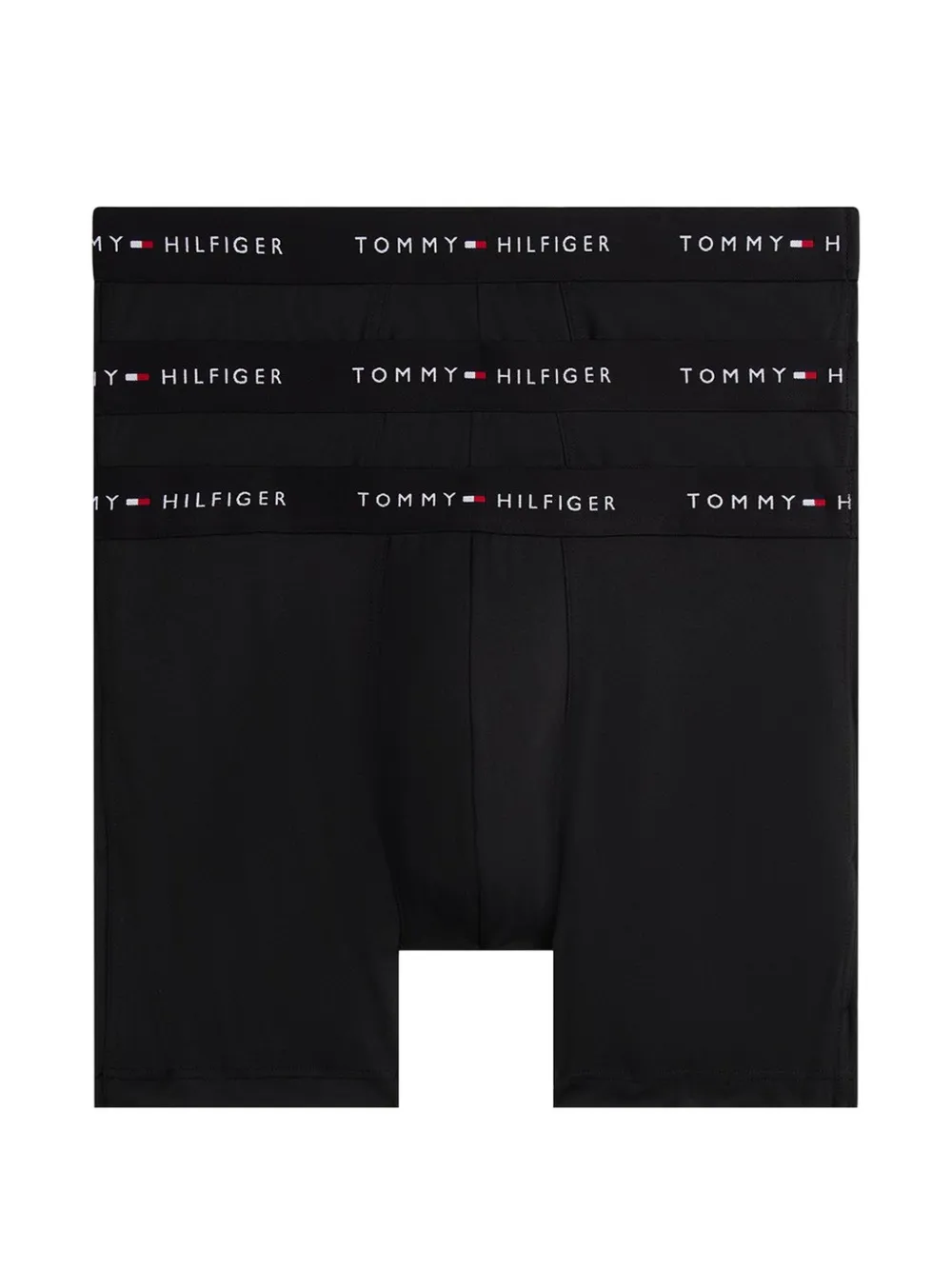 Tommy Hilfiger logo-waistband boxers (pack of three) - Nero