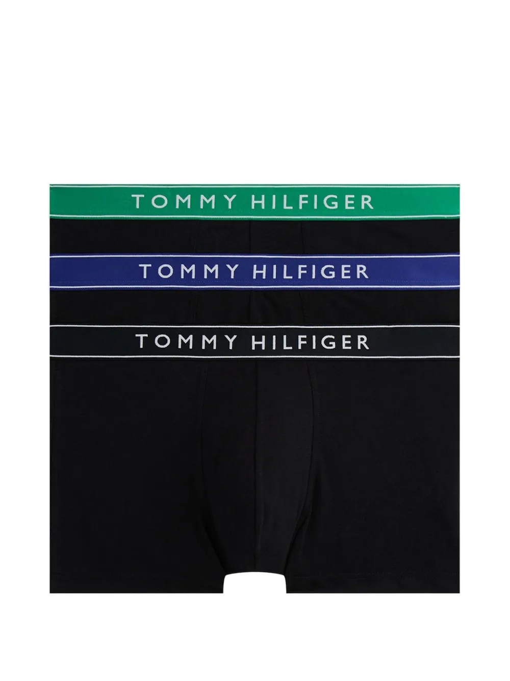 Tommy Hilfiger logo-waistband boxers (pack of three) - Nero