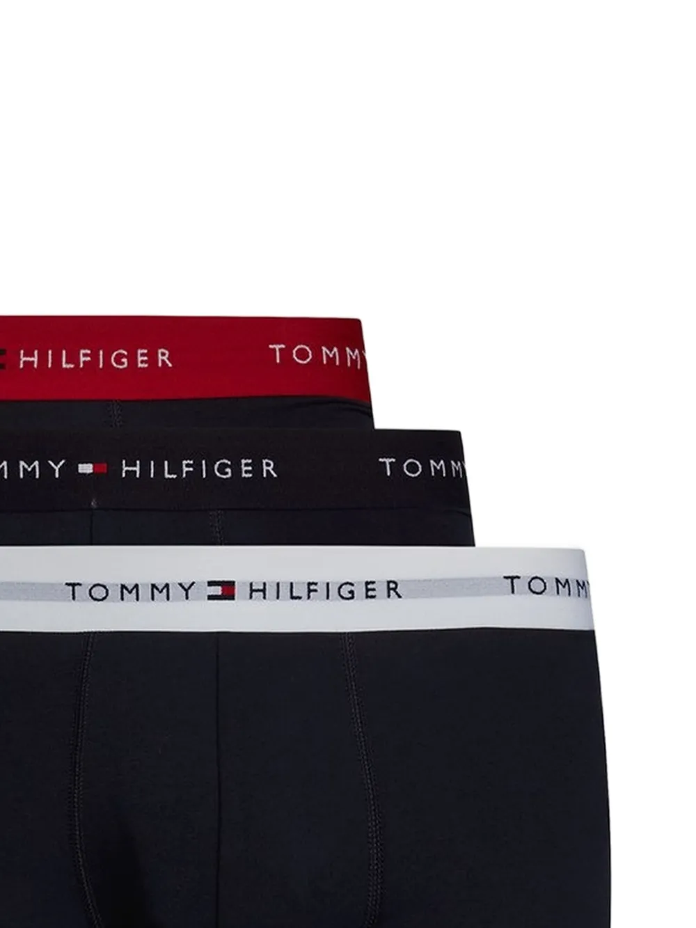 Tommy Hilfiger Drie boxershorts met logoband Blauw