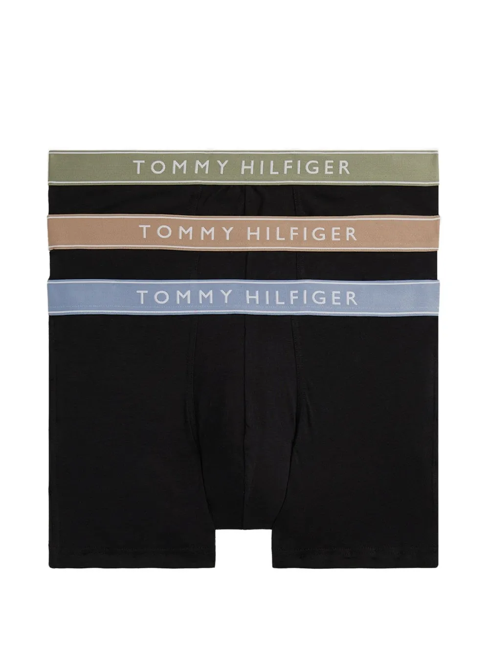Tommy Hilfiger logo-waistband boxers (pack of three) - Nero