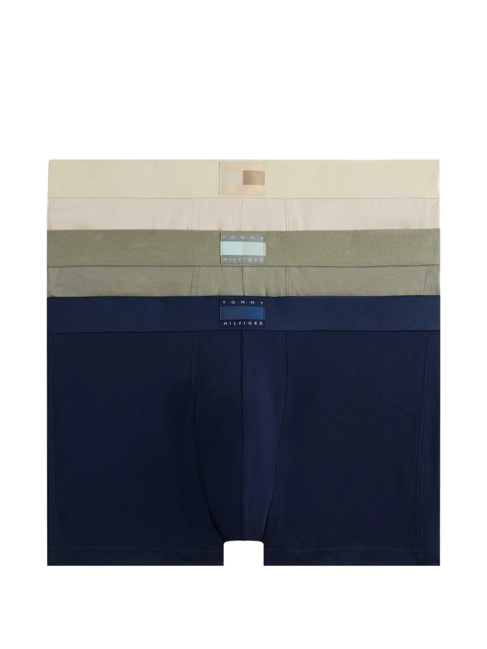 Tommy Hilfiger logo-patch boxers (pack of three) - Blu