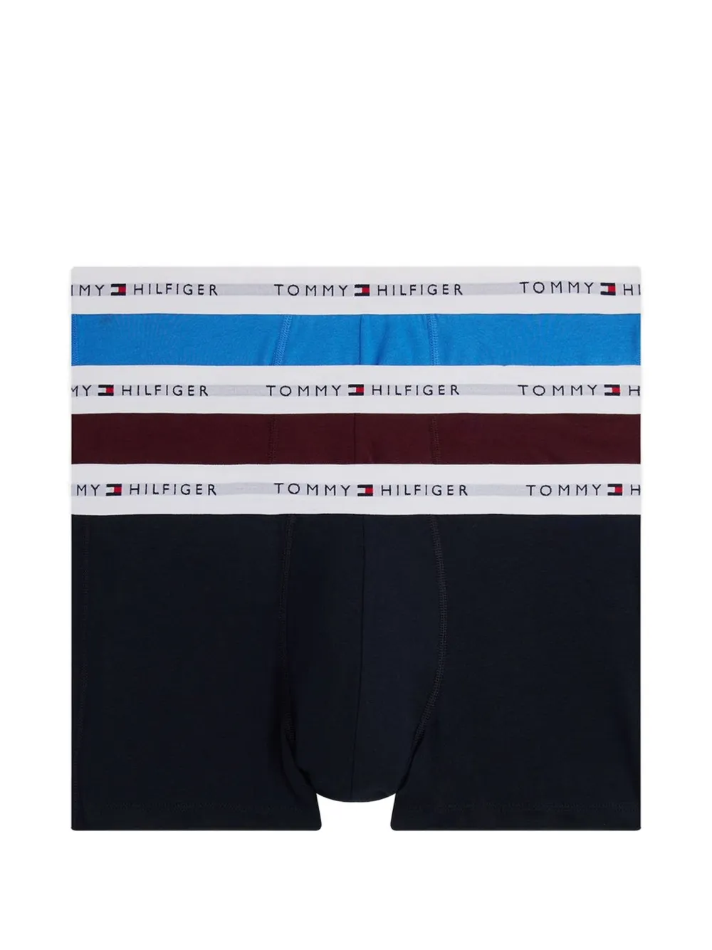 Tommy Hilfiger logo-waistband boxers (pack of three) - Blu