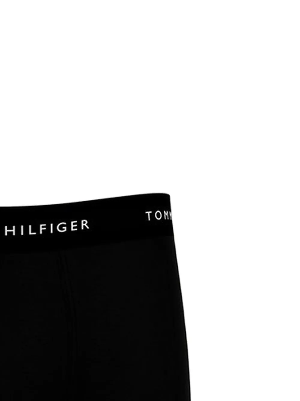 Tommy Hilfiger Drie slips met logoband Zwart