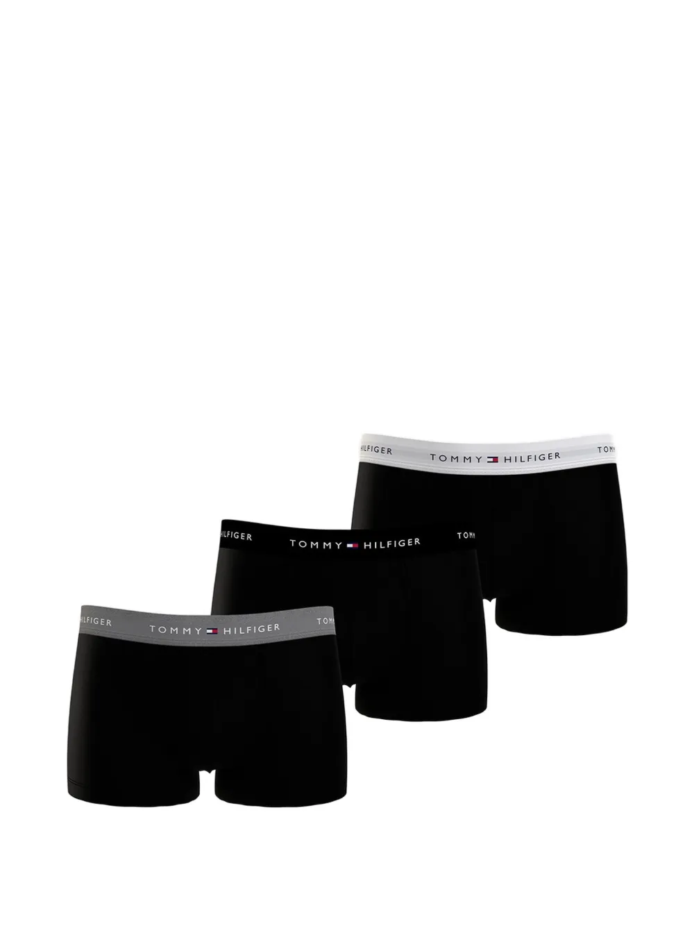 Tommy Hilfiger logo-waistband boxers (pack of three) - Nero