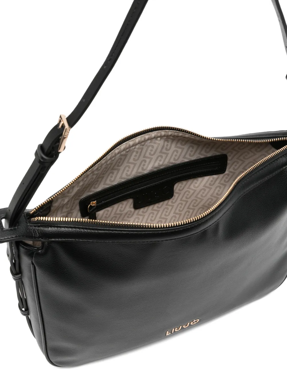 LIU JO Medium schoudertas met studs Zwart