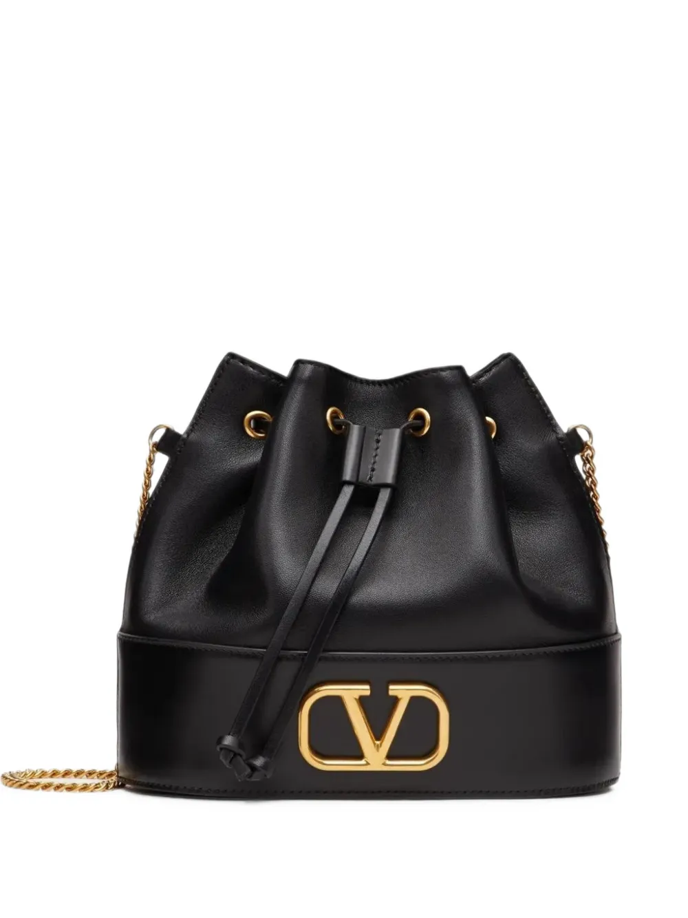 Valentino Garavani VLogo Signature bucket-tas Zwart