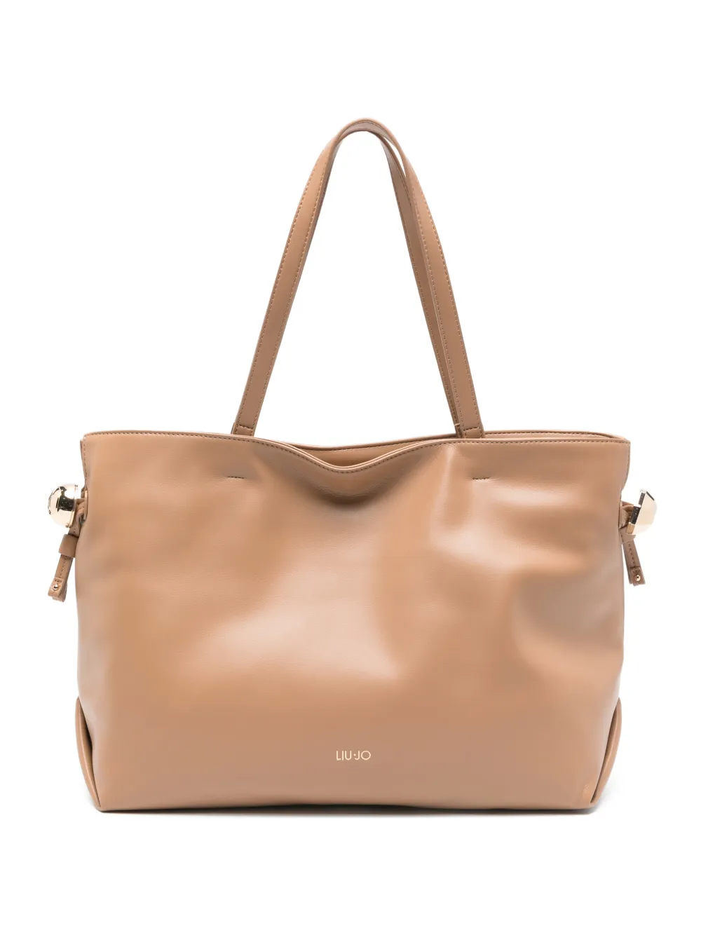 LIU JO Borsa tote con logo - Toni neutri