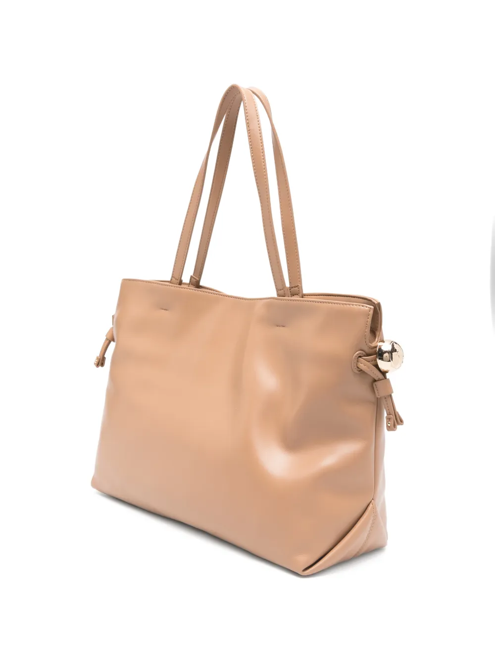 LIU JO Shopper met logo Beige