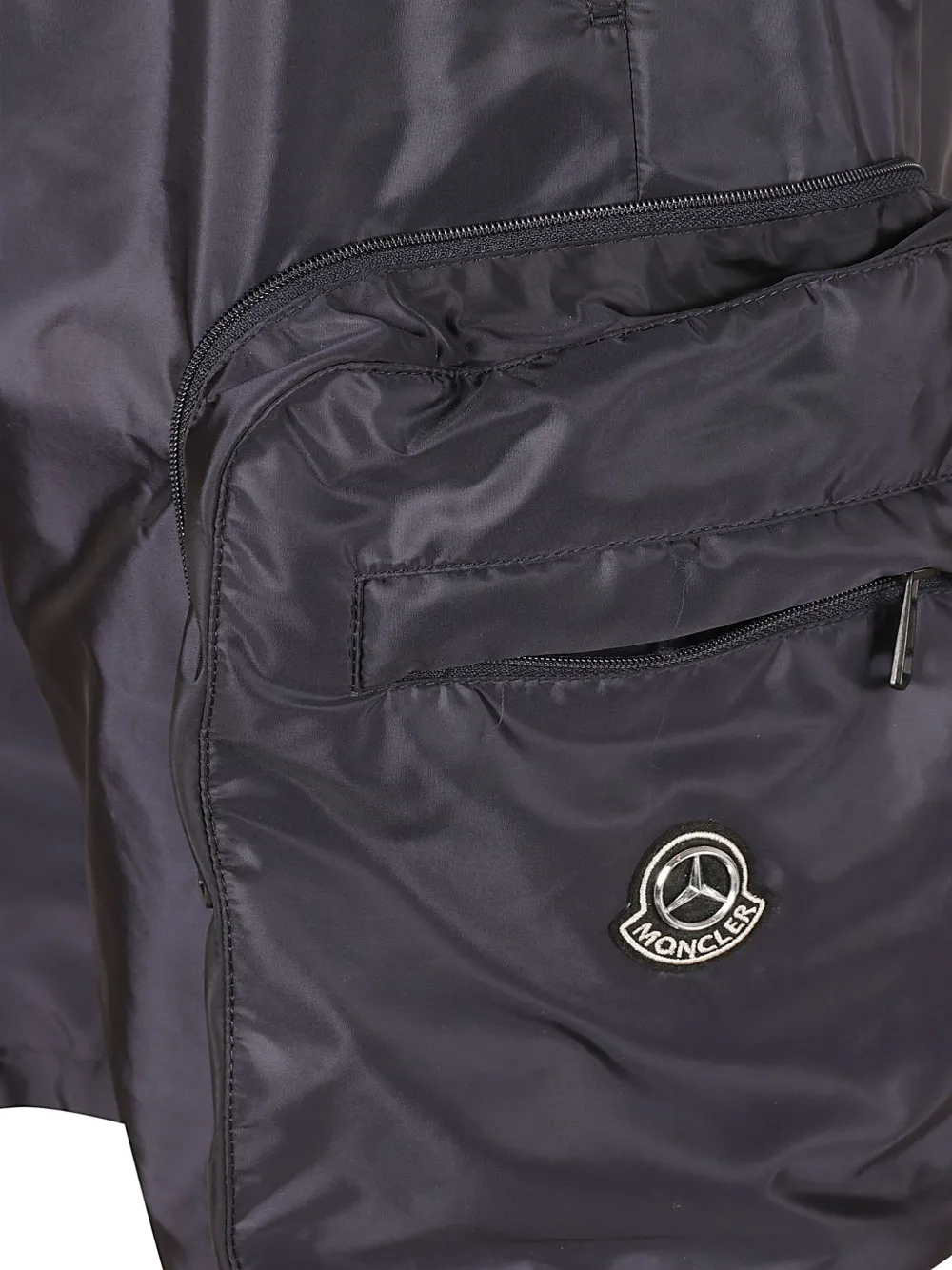 Moncler Cargo shorts Blauw
