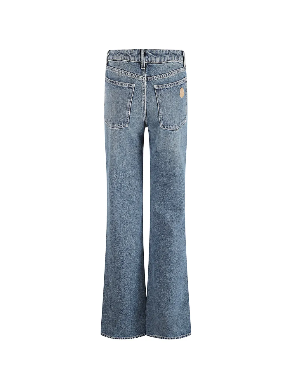 Moncler Denim broek met vijf zakken Blauw