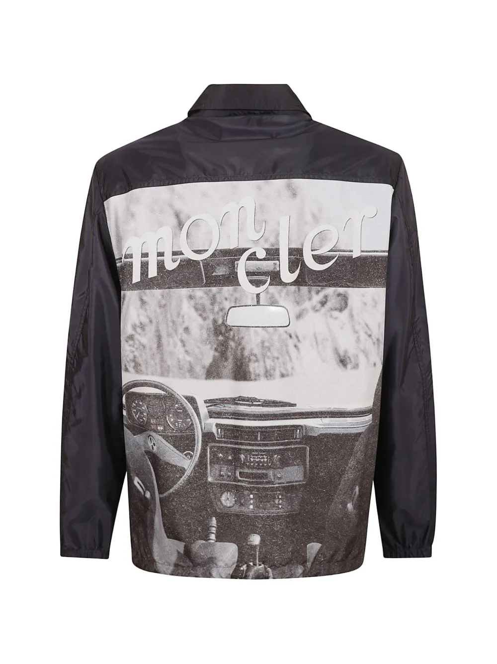  Moncler X Mercedes-benz Zip-up Jacket - Blue 