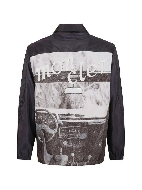 Moncler x Mercedes-Benz zip-up Jacket | Blue | FARFETCH AO