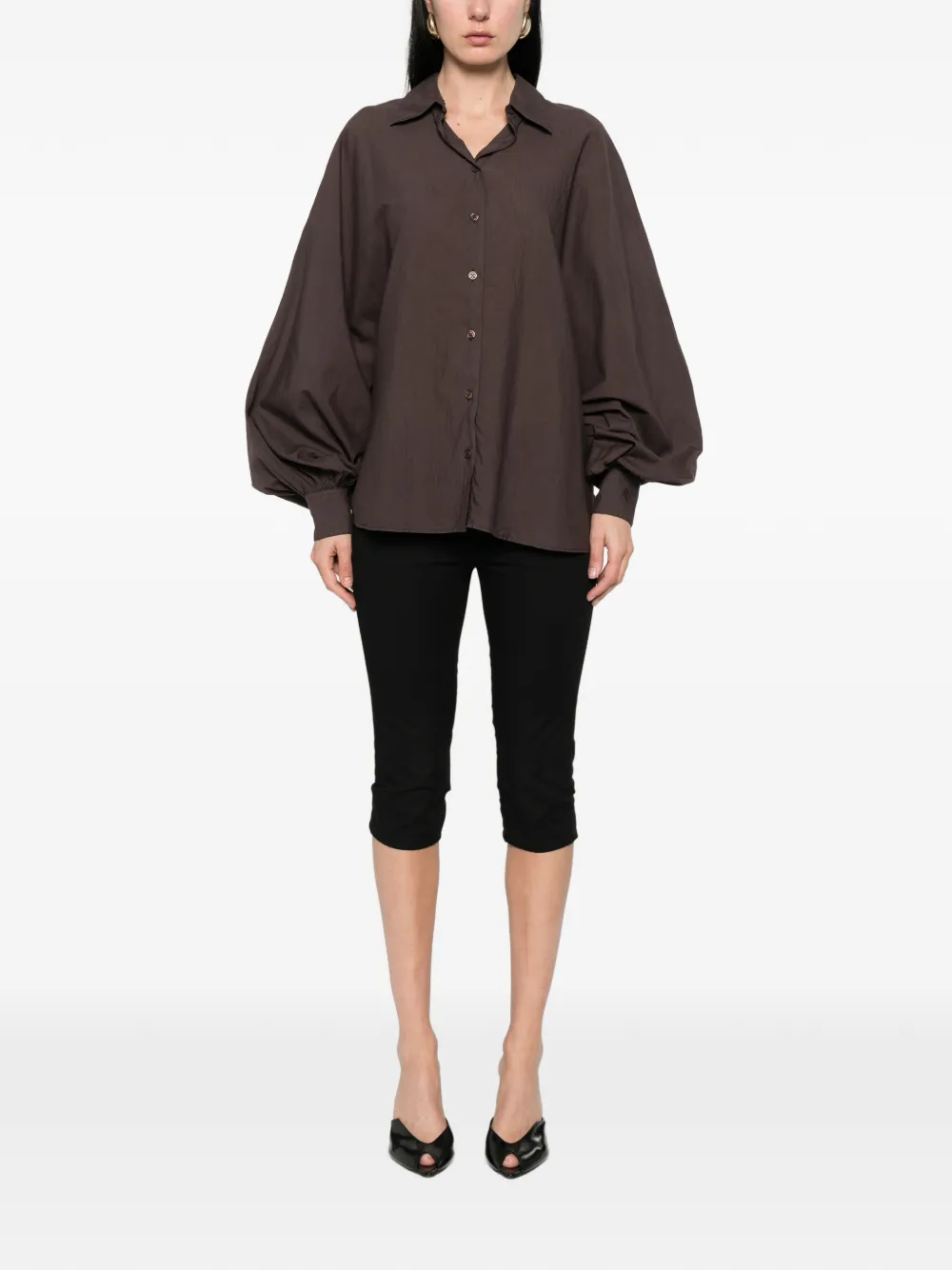  Sosue Buttoned Shirt - Brown 