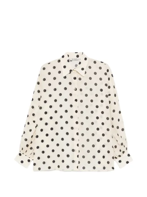 SoSUE Antonia polka dot shirt