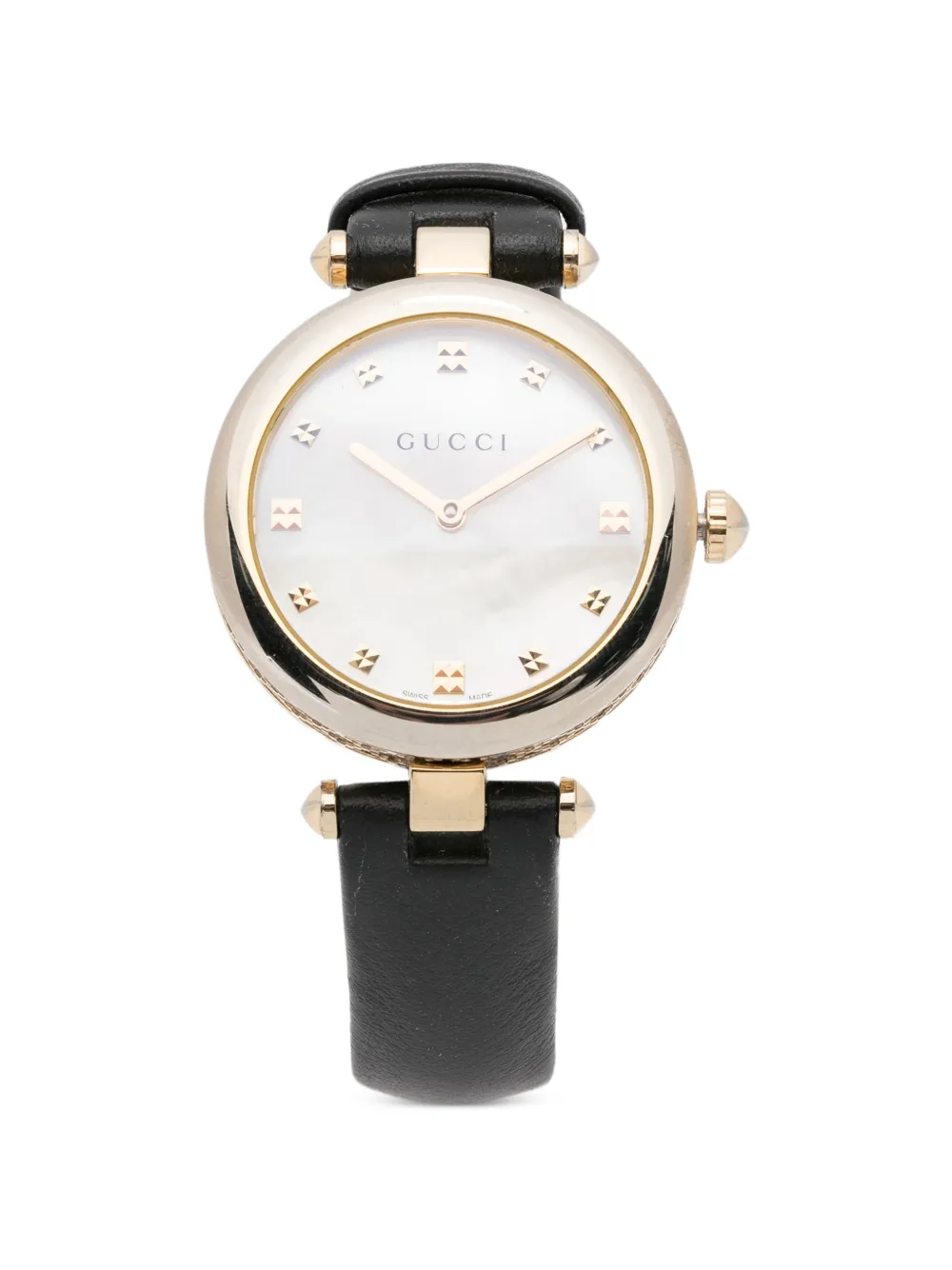 Gucci Pre-Owned Orologio Diamantissima 32mm - Bianco