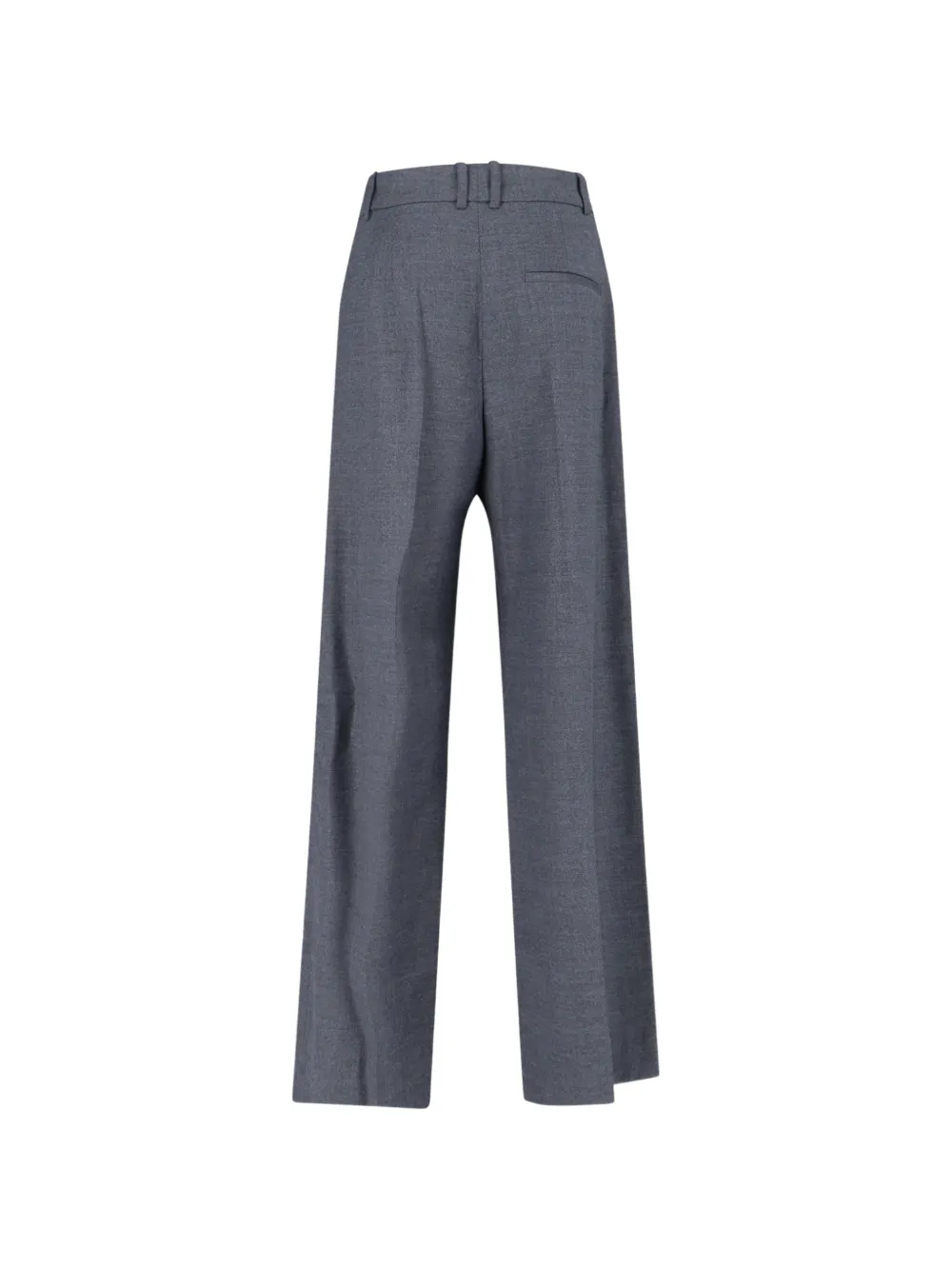 The Frankie Shop Brickell flanellen broek Grijs