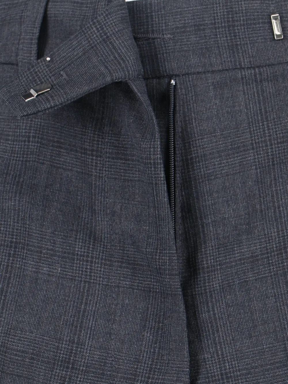 The Frankie Shop Brickell geruite broek Grijs