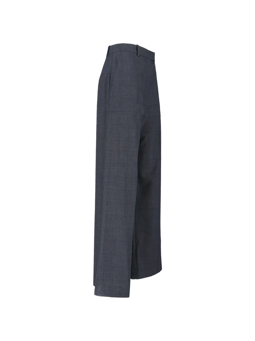 The Frankie Shop Brickell geruite broek Grijs
