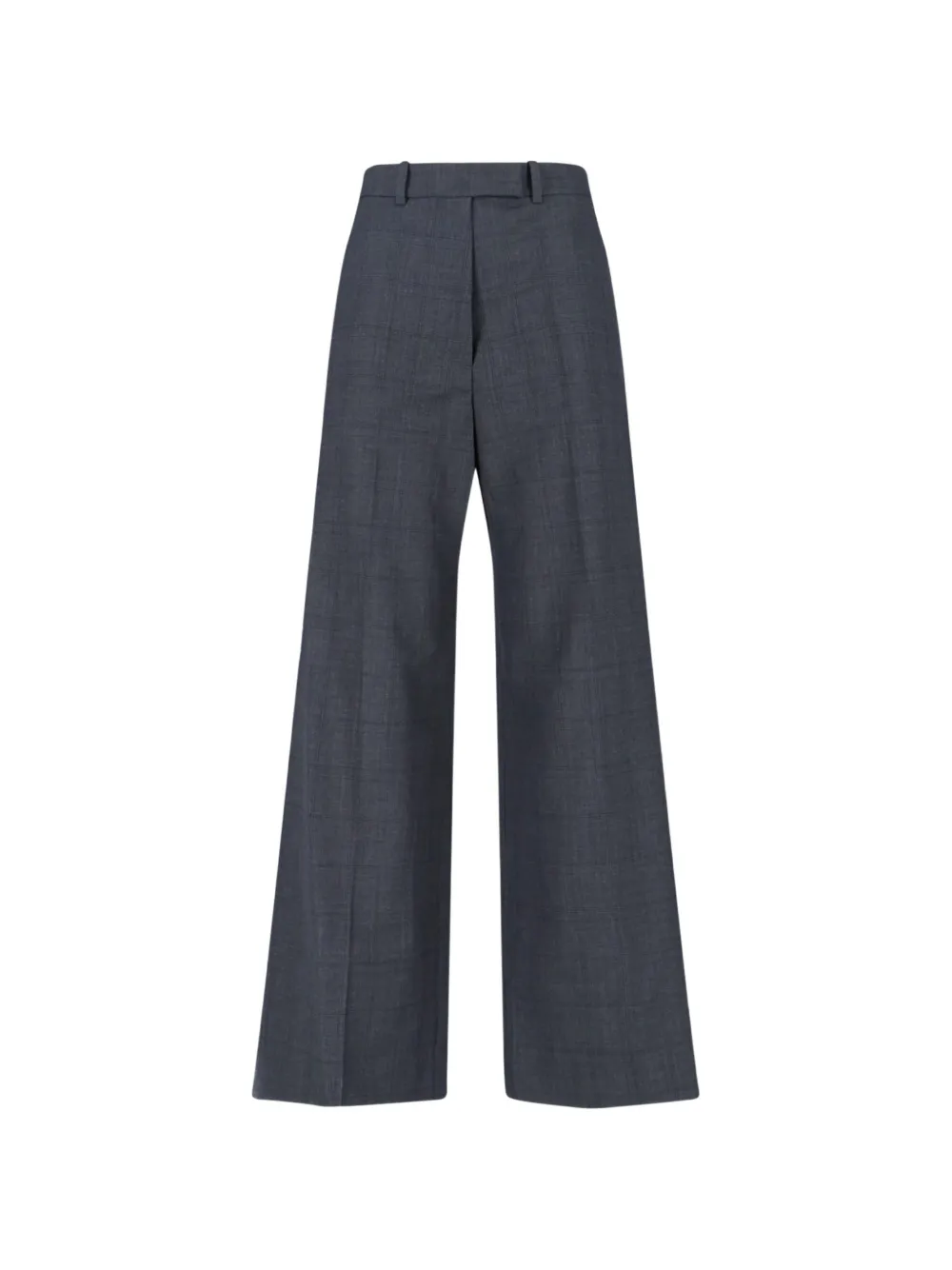 The Frankie Shop Brickell plaid trousers - Grigio