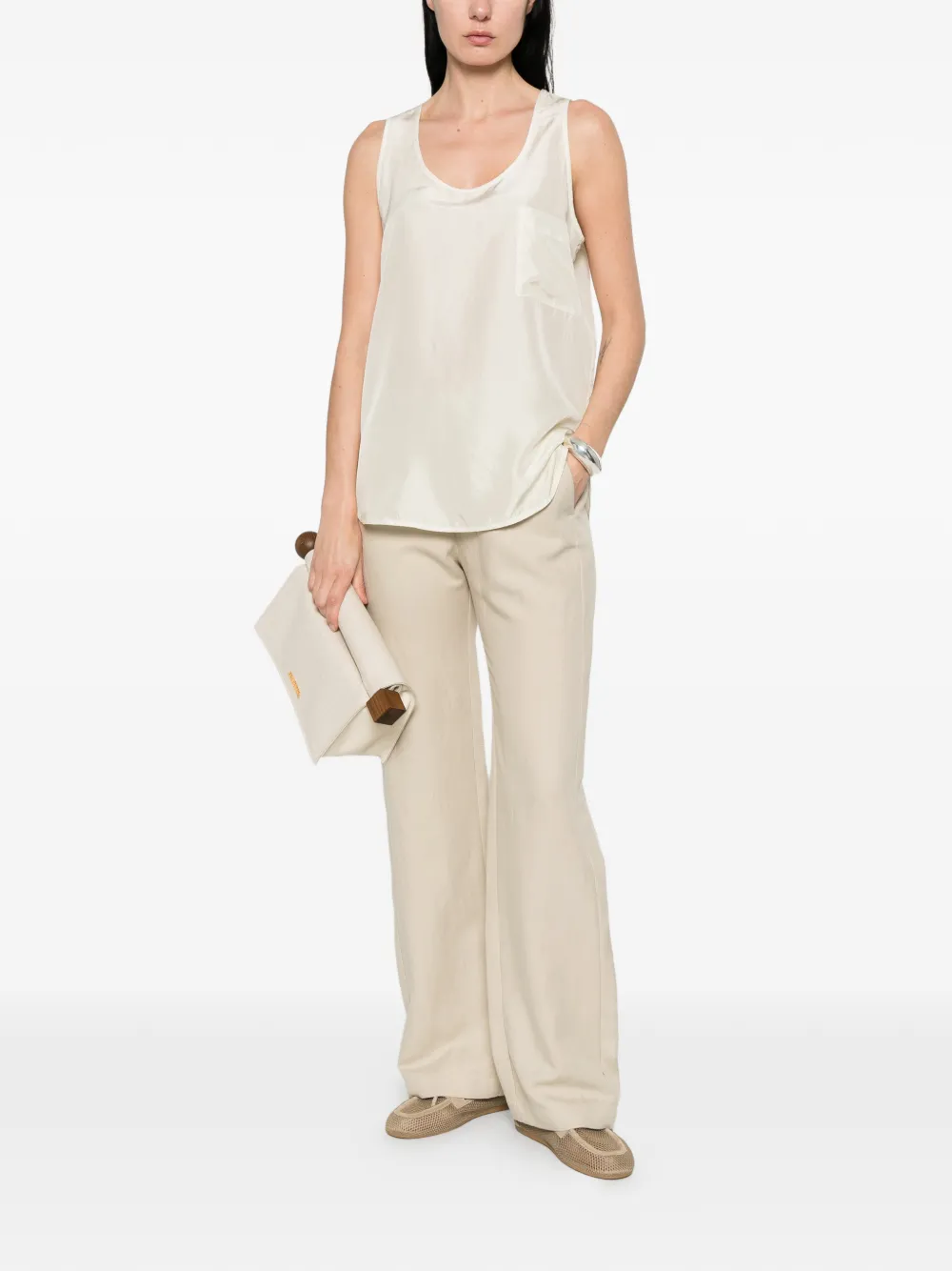  Barena Pocket Top - Neutrals 