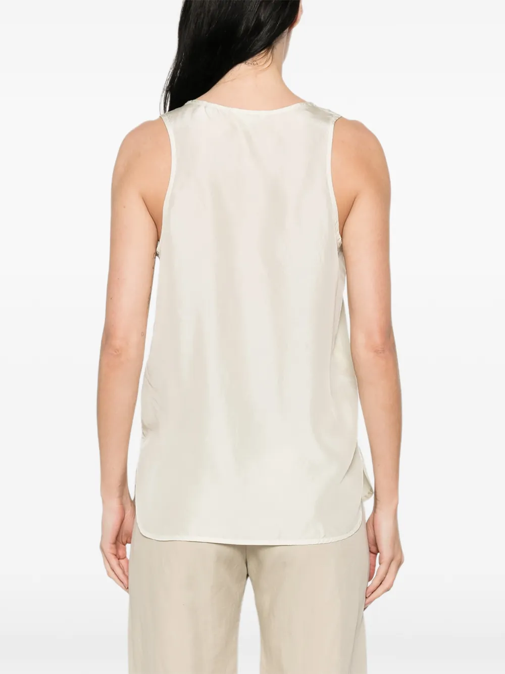 Barena Top met zak Beige