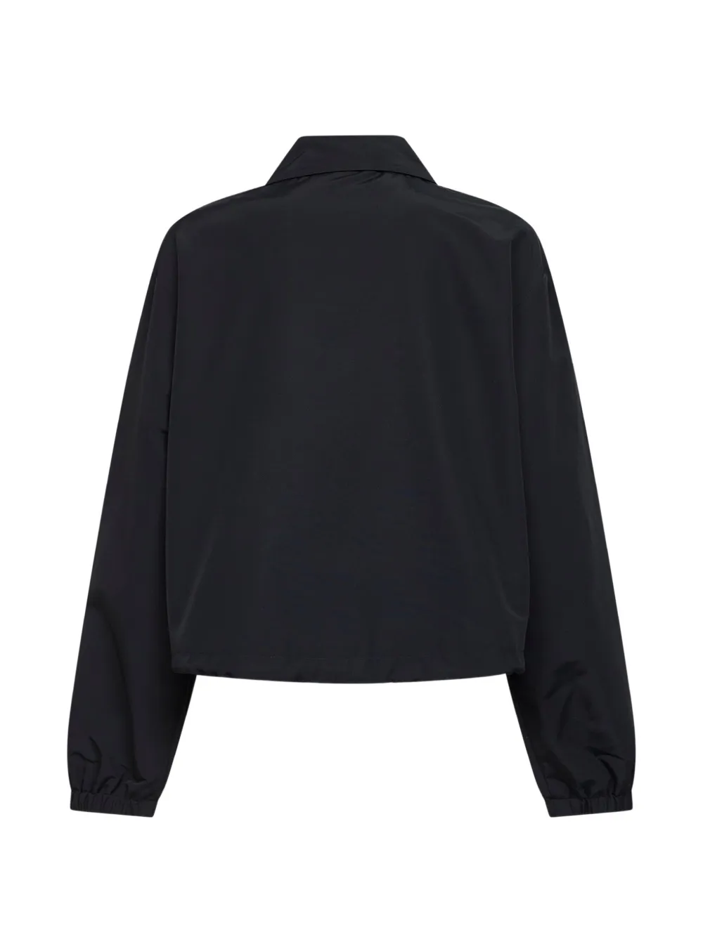 Disc-Logo Drawstring Coat