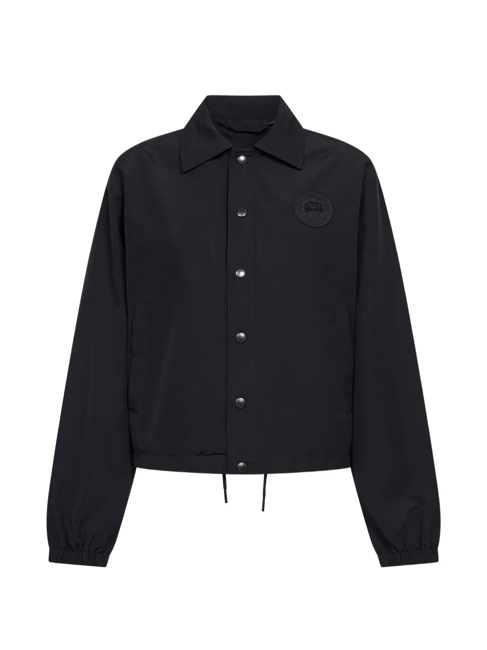 Canada Goose disc-logo drawstring coat - Nero