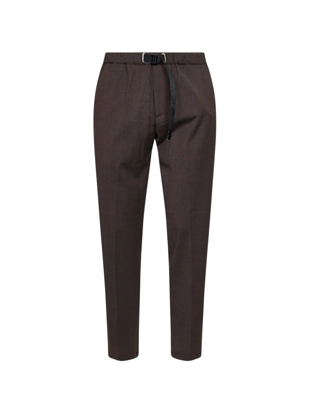 White Sand belted trousers - Marrone