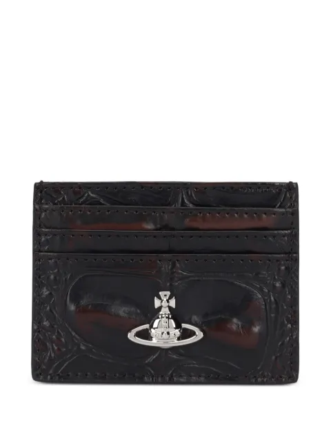 Vivienne Westwood Porta-cartões gravado