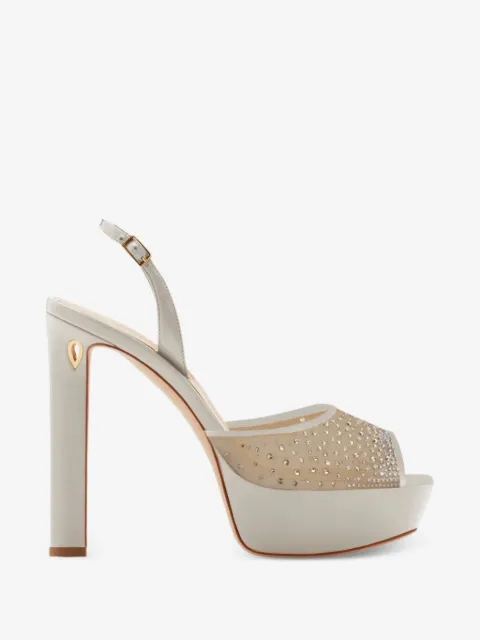 Jennifer Chamandi Antonio crystal-embellished sandals