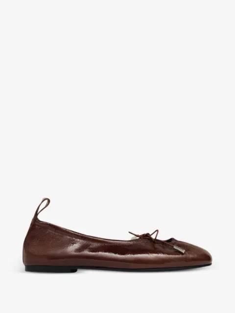 ALOHAS Rosalind leather ballet flats