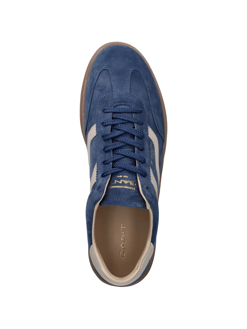 Gant Cuzmo suède sneakers Blauw