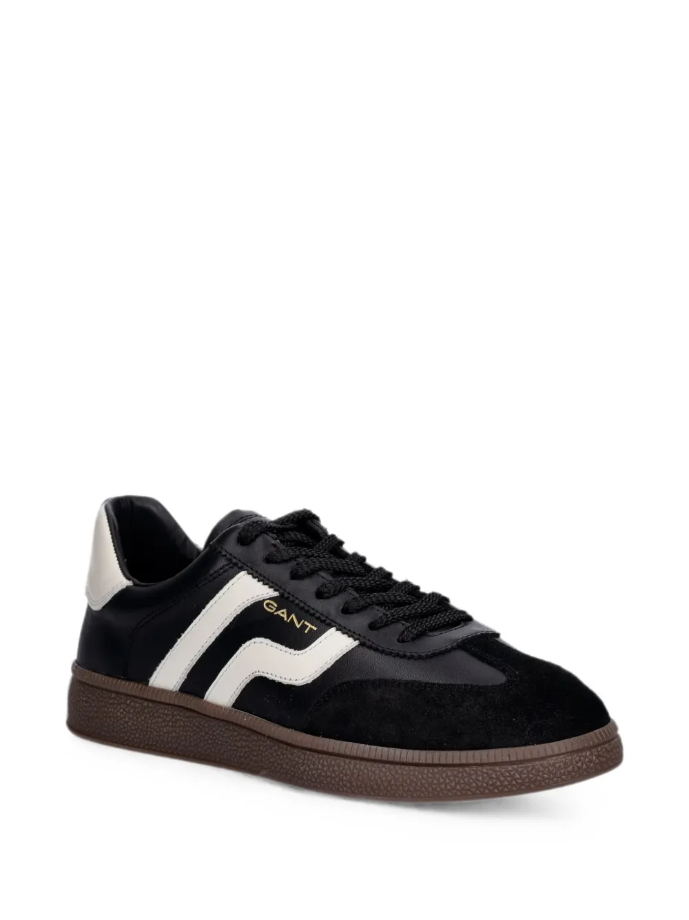 Gant Cuzmo logo-print panelled sneakers Zwart