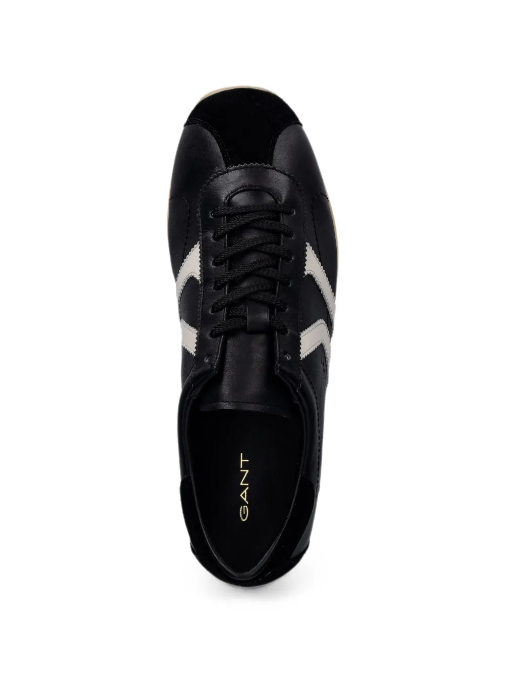 Gant Spearclub logo-print panelled sneakers Zwart