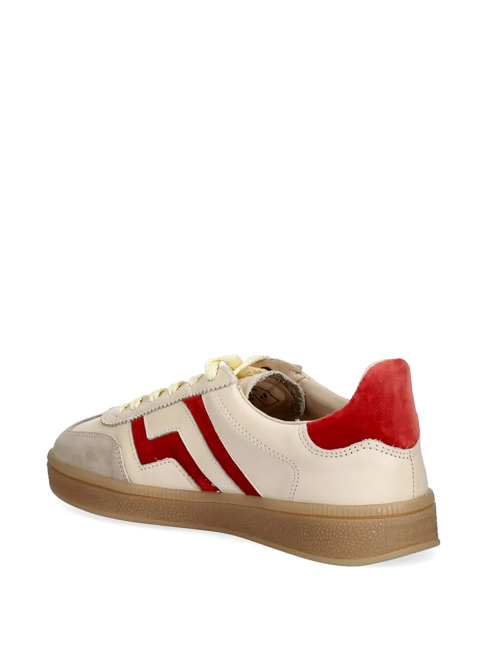Gant Cuzima sneakers met streepdetail Beige