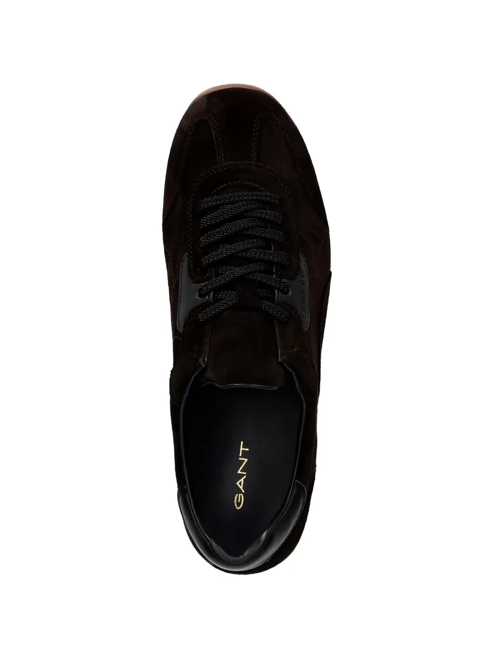 Gant Sneakers met suède vlakken Bruin