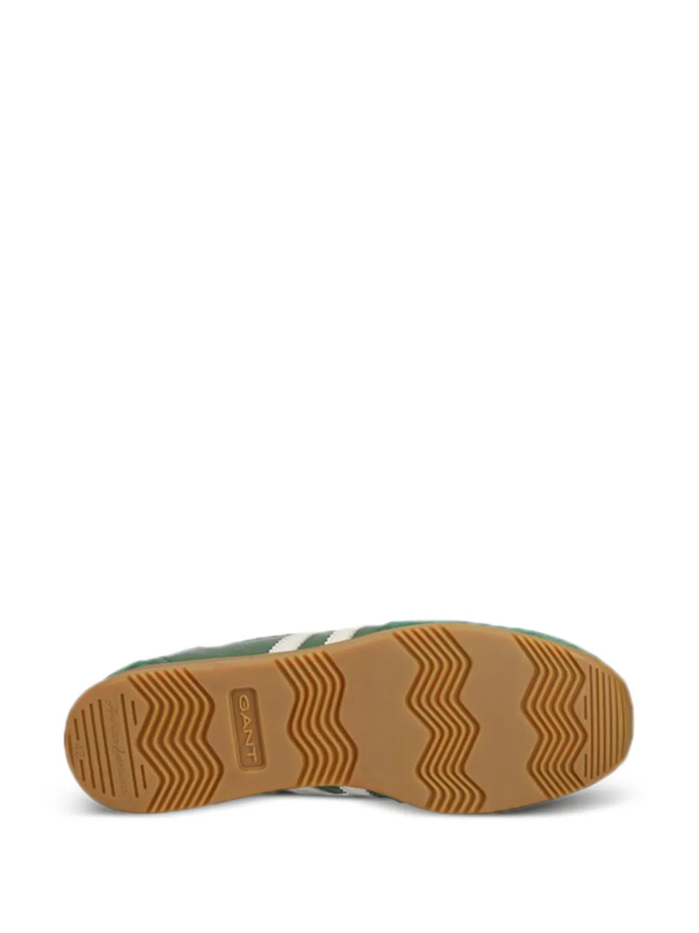 Gant Spearclub suede striped sneakers Groen