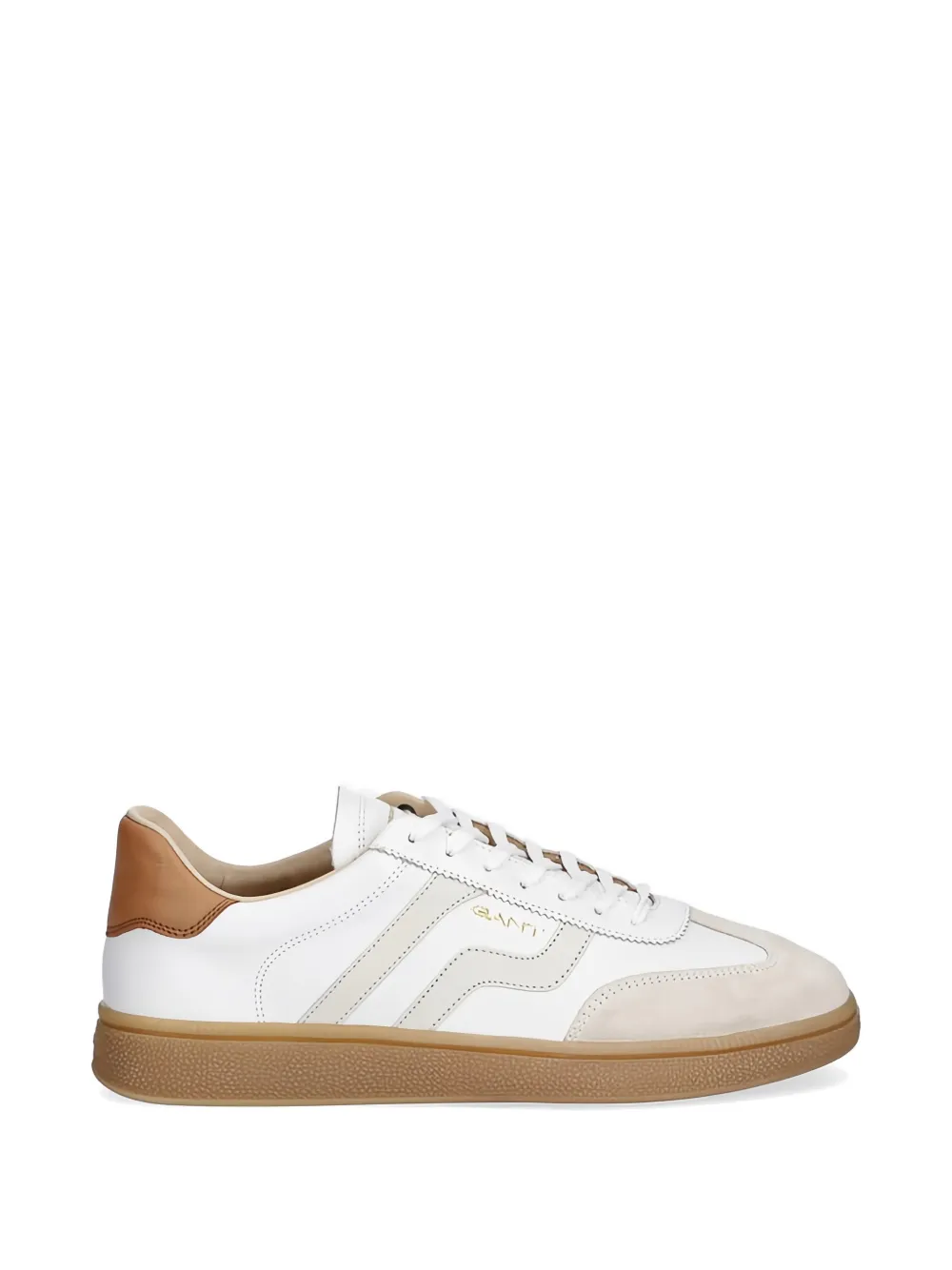 Gant Cuzmo lace-up suede sneakers - Bianco