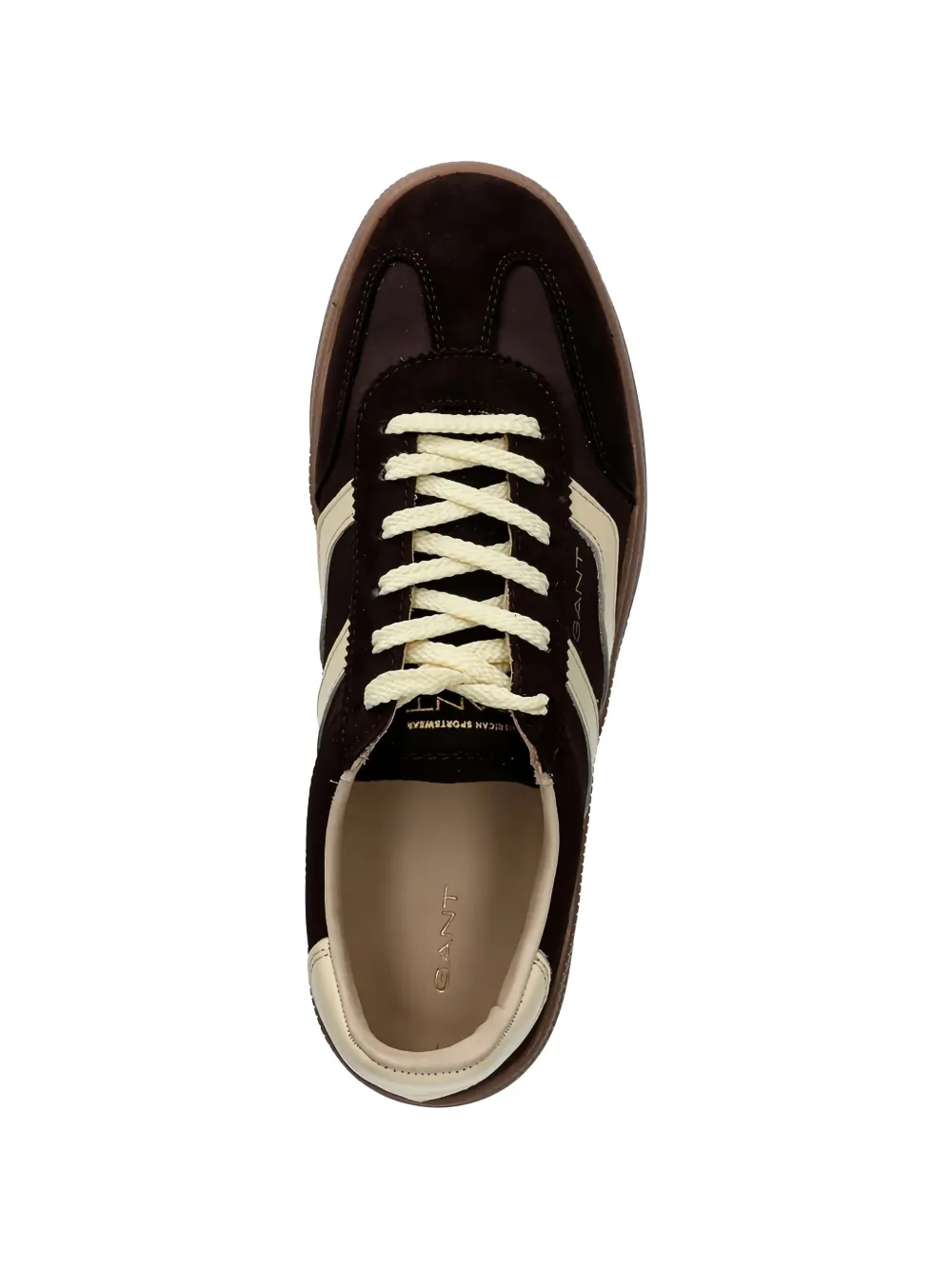 Gant Sneakers met streep Bruin