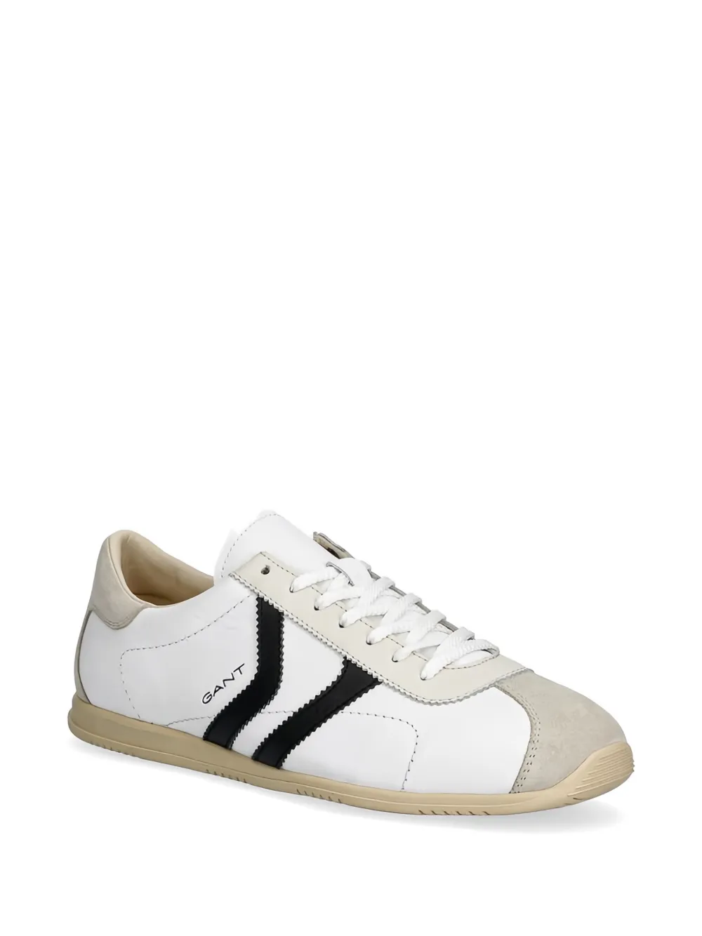 Gant Spearclub lace-up leather sneakers Wit