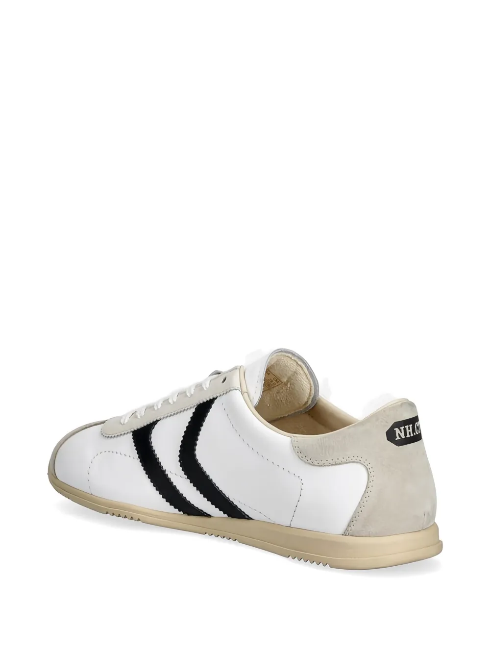 Gant Spearclub lace-up leather sneakers Wit