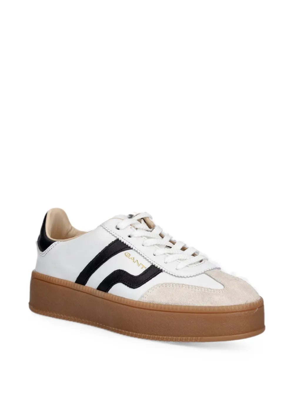 Gant Cuzmani panelled platform sneakers Wit