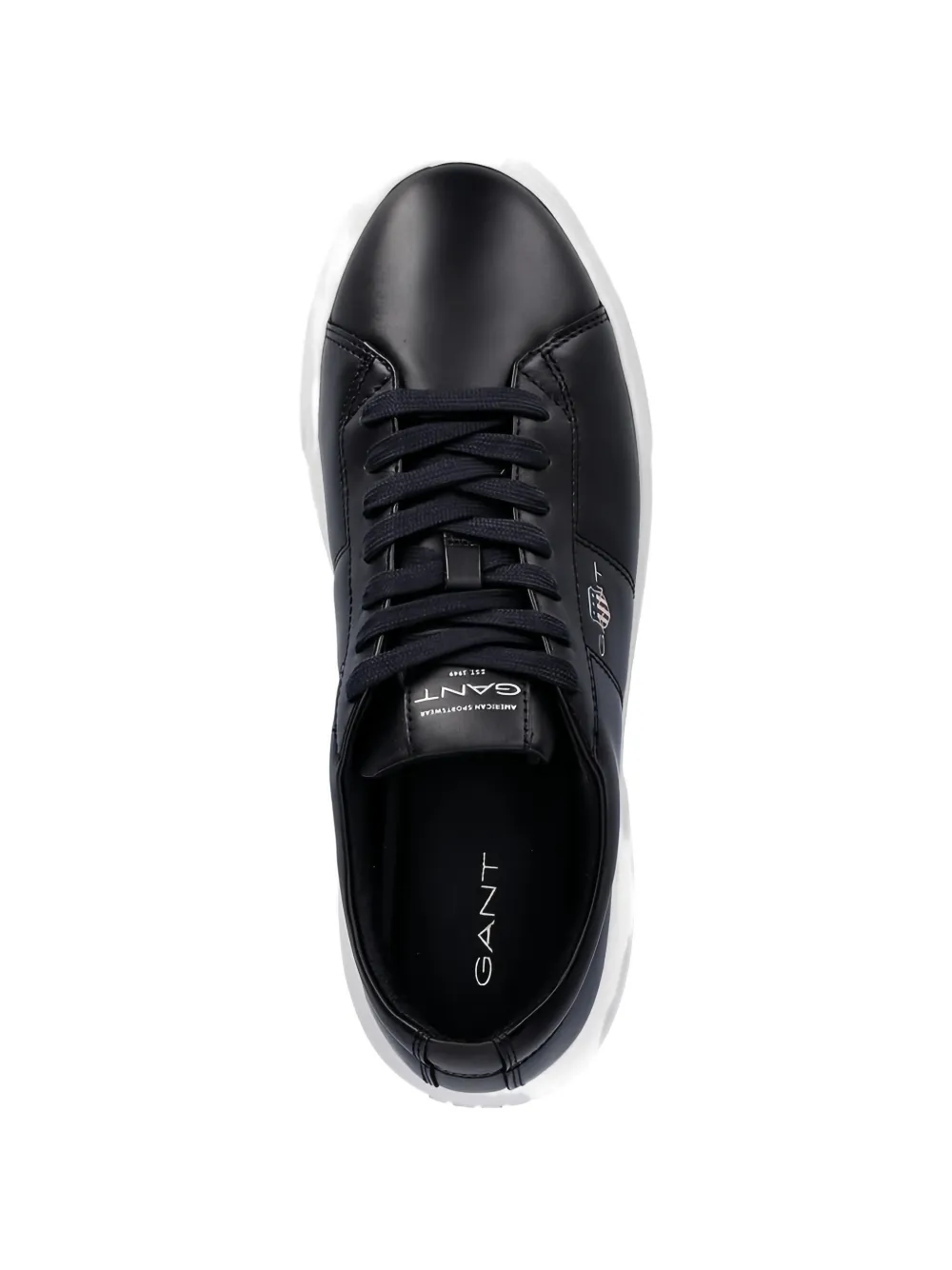 Gant Sneakers met logo Blauw
