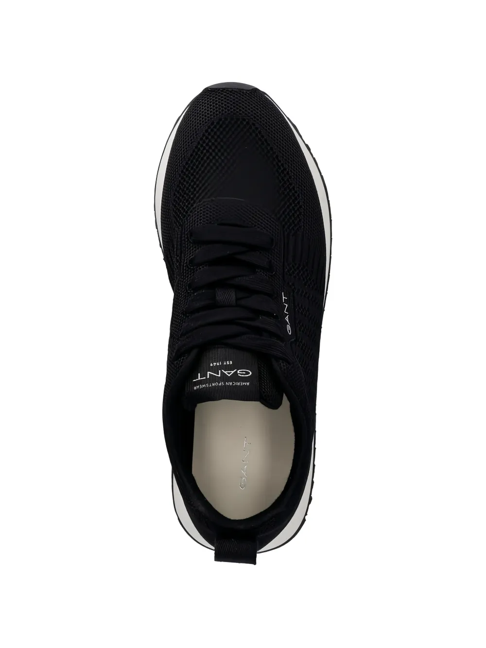 Gant Gebreide sneakers Zwart